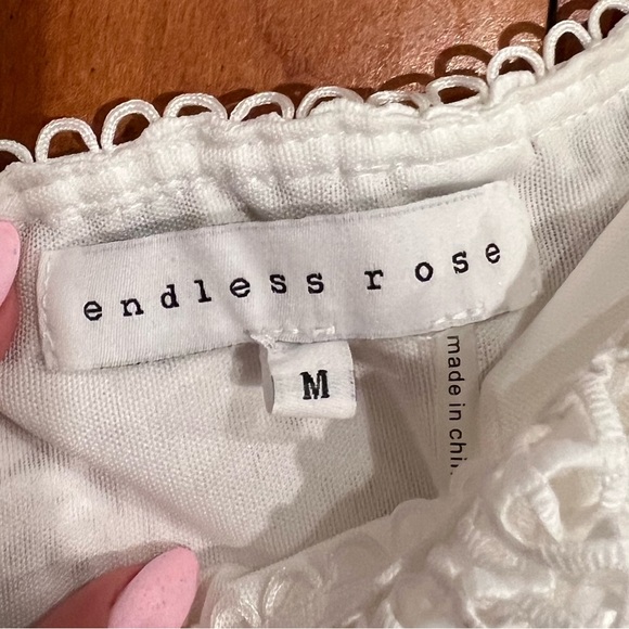 Endless love ⭐️Vici white ruffle top M - Picture 8 of 16